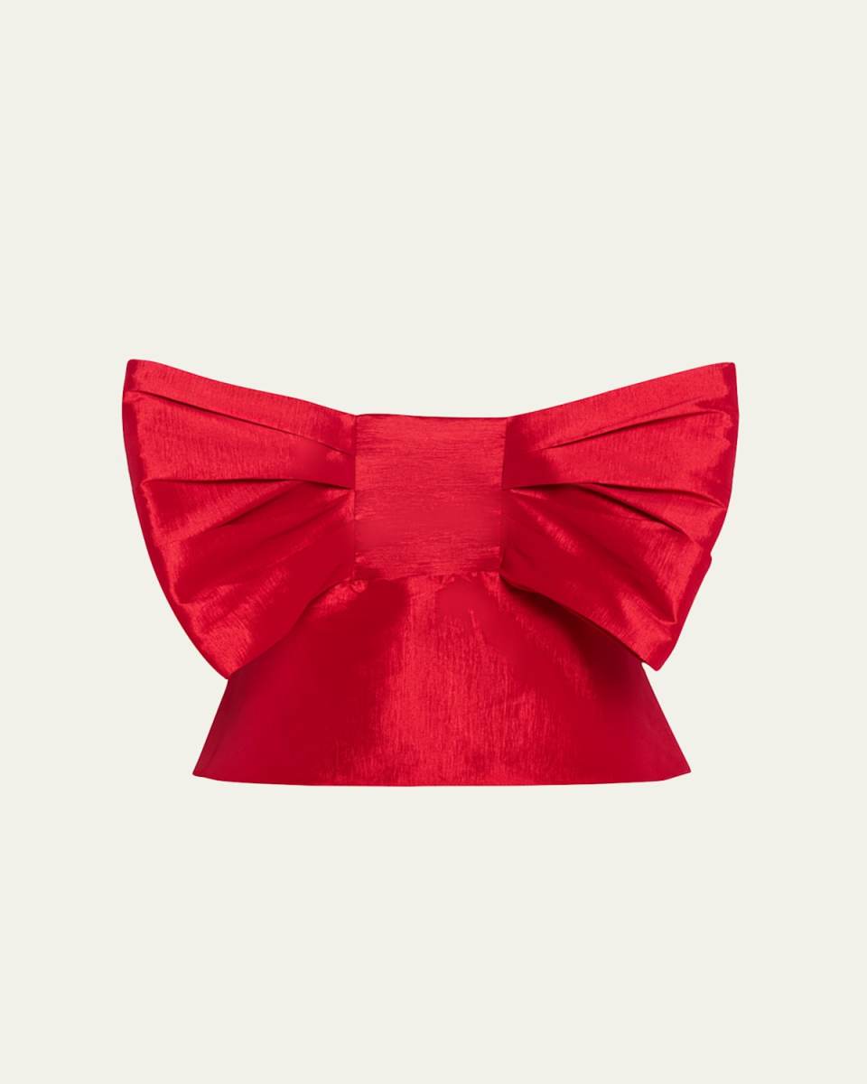 Faye Strapless Bow Top